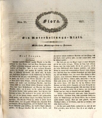 Flora (Baierische National-Zeitung) Montag 29. Januar 1827