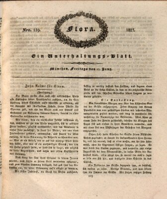 Flora (Baierische National-Zeitung) Freitag 15. Juni 1827