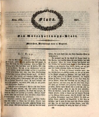 Flora (Baierische National-Zeitung) Dienstag 14. August 1827
