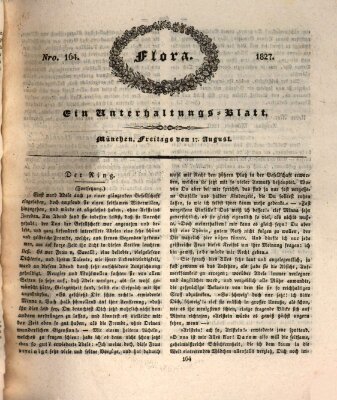 Flora (Baierische National-Zeitung) Freitag 17. August 1827