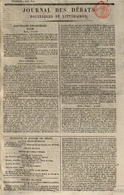 Journal des débats politiques et littéraires Freitag 7. Mai 1819