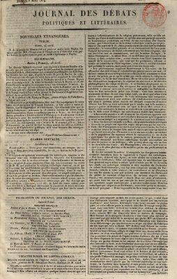 Journal des débats politiques et littéraires Samstag 8. Mai 1819