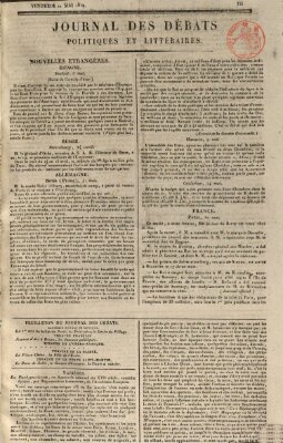 Journal des débats politiques et littéraires Freitag 21. Mai 1819