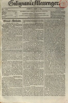 Galignani's messenger Freitag 4. Juni 1819