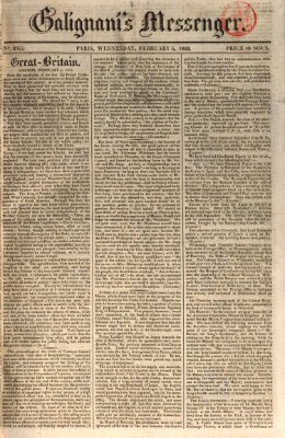 Galignani's messenger Mittwoch 6. Februar 1822