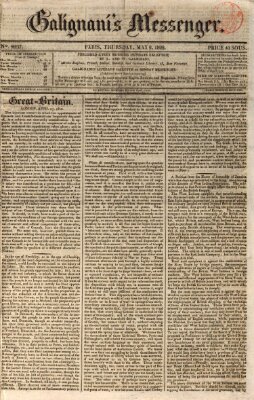 Galignani's messenger Donnerstag 2. Mai 1822
