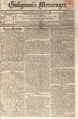 Galignani's messenger Freitag 27. September 1822