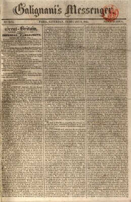 Galignani's messenger Samstag 8. Februar 1823