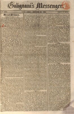 Galignani's messenger Freitag 22. Dezember 1826