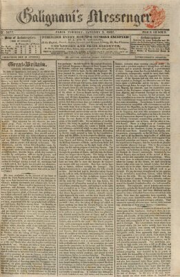 Galignani's messenger Dienstag 2. Januar 1827