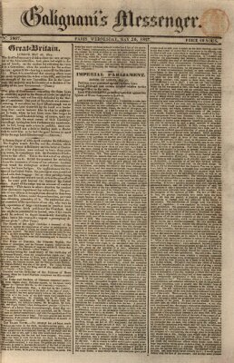 Galignani's messenger Mittwoch 30. Mai 1827