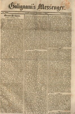 Galignani's messenger Freitag 5. Oktober 1827