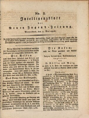 Neue Jugendzeitung (Bildungsblätter oder Zeitung für die Jugend) Samstag 4. Mai 1816