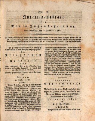 Neue Jugendzeitung (Bildungsblätter oder Zeitung für die Jugend) Samstag 8. Februar 1817