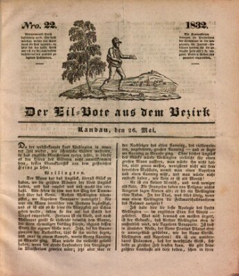 Der Eil-Bote aus dem Bezirk (Der Eilbote) Samstag 26. Mai 1832