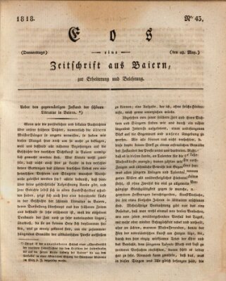 Eos Donnerstag 28. Mai 1818