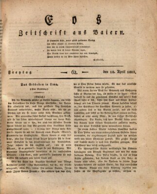 Eos Freitag 18. April 1823