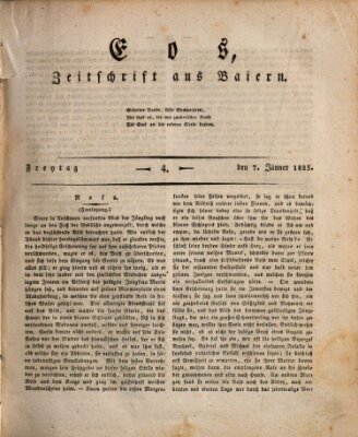 Eos Freitag 7. Januar 1825