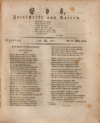 Eos Freitag 27. Mai 1825