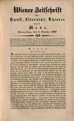 Wiener Zeitschrift für Kunst, Literatur, Theater und Mode