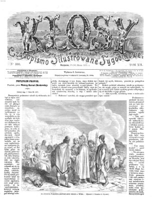 Kłosy Donnerstag 30. März 1871