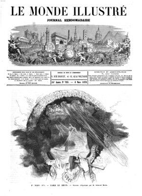 Le monde illustré Samstag 4. März 1871