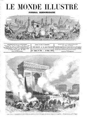 Le monde illustré Samstag 11. März 1871
