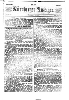 Nürnberger Anzeiger Samstag 10. Juni 1871