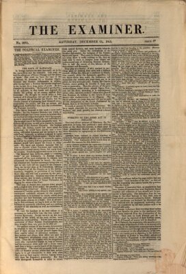 Examiner Samstag 23. Dezember 1843