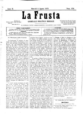La frusta Dienstag 8. August 1871
