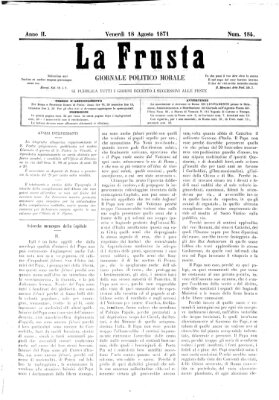 La frusta Freitag 18. August 1871