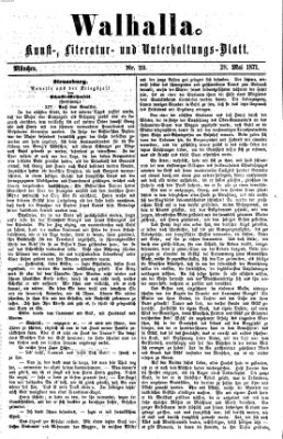 Walhalla (Der Bayerische Landbote) Sonntag 28. Mai 1871