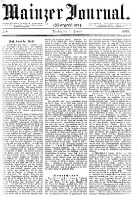 Mainzer Journal Dienstag 10. Januar 1871