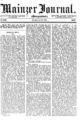 Mainzer Journal Dienstag 30. Mai 1871
