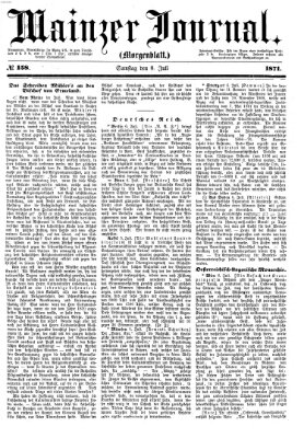 Mainzer Journal Samstag 8. Juli 1871