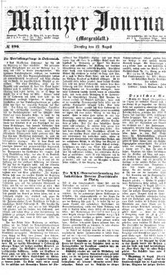 Mainzer Journal Dienstag 22. August 1871