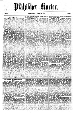 Pfälzischer Kurier Freitag 6. Juli 1866