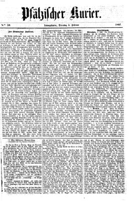 Pfälzischer Kurier Dienstag 5. Februar 1867