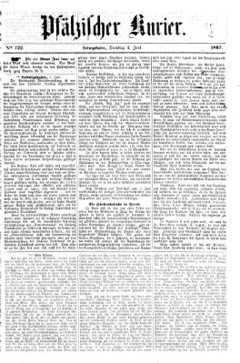 Pfälzischer Kurier Dienstag 4. Juni 1867