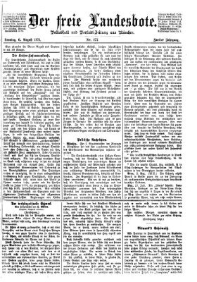 Der freie Landesbote Sonntag 6. August 1871