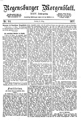 Regensburger Morgenblatt Samstag 18. März 1871