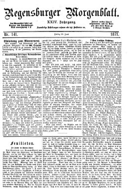 Regensburger Morgenblatt Freitag 23. Juni 1871