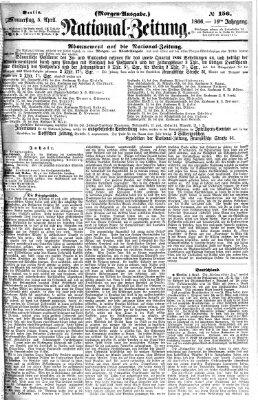 Nationalzeitung Donnerstag 5. April 1866
