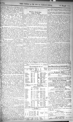 Nationalzeitung Freitag 18. August 1871