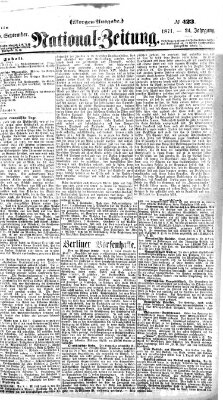 Nationalzeitung Sonntag 10. September 1871