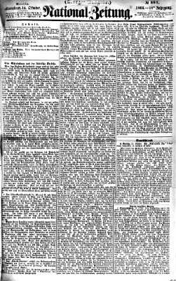 Nationalzeitung Samstag 14. Oktober 1865