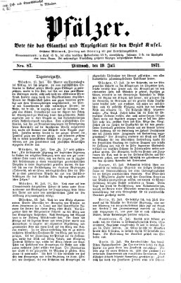 Pfälzer Mittwoch 19. Juli 1871