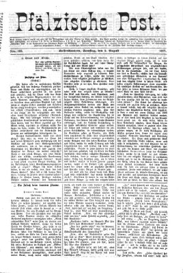 Pfälzische Post Samstag 5. August 1871