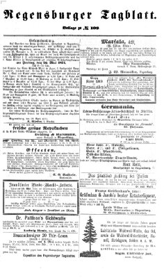 Regensburger Tagblatt Freitag 21. April 1871