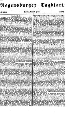 Regensburger Tagblatt Freitag 9. Juni 1871
